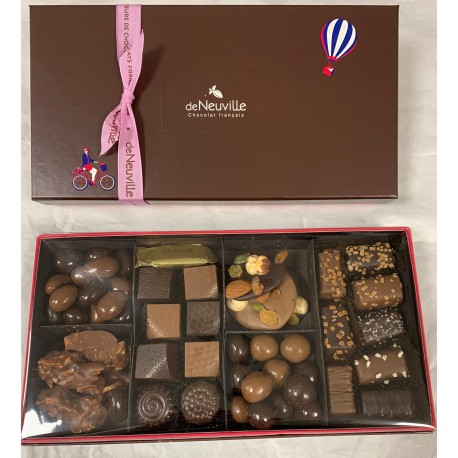 Grand coffret de chocolats Français